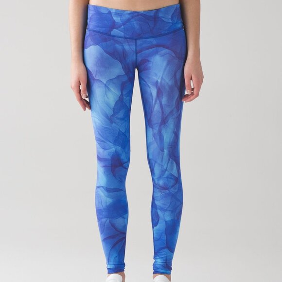 Lululemon Wunder Under Pant III Full-On Luxtreme – Size 6, Midnight Tulle Multi - Picture 1 of 6